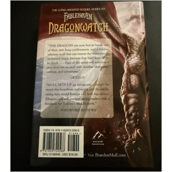 Dragonwatch: A Fablehaven Adventure Hardcover Fantasy Novel - Picture 3 of 4
